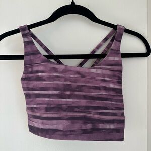 Stripped Lululemon Sports Bra